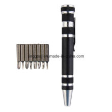 Portable 8 in 1 Pen Shaped Tool Set Screwdriver